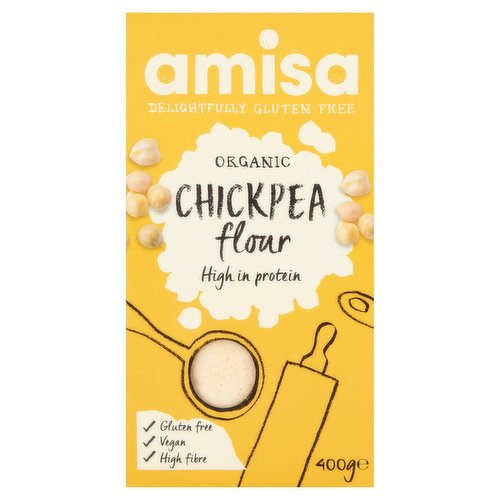 Amisa Organic Chickpea Flour 400g