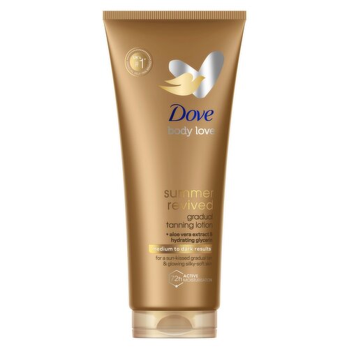 Dove Summer Revived Gradual Tanning Lotion Medium to Dark 200 ml