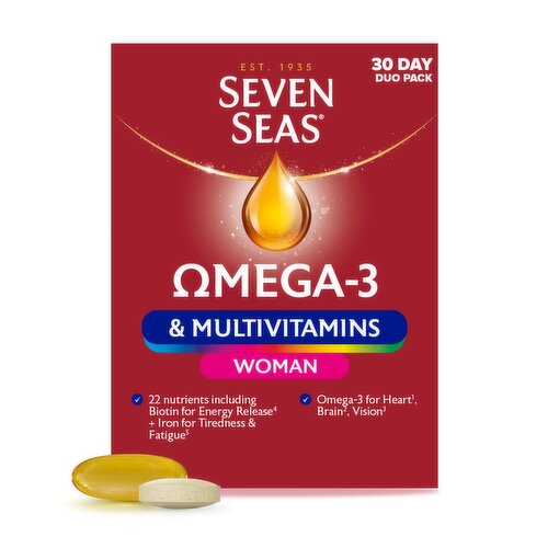 Seven Seas Omega-3 & Multivitamins Woman