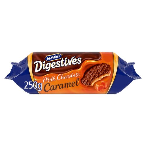 McVitie's Milk Chocolate Digestive Biscuits - The Caramel One 250g