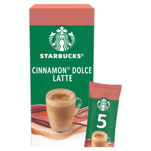 Starbucks Cinnamon Dolce Latte Instant Coffee Sachets 5 x 23.5g