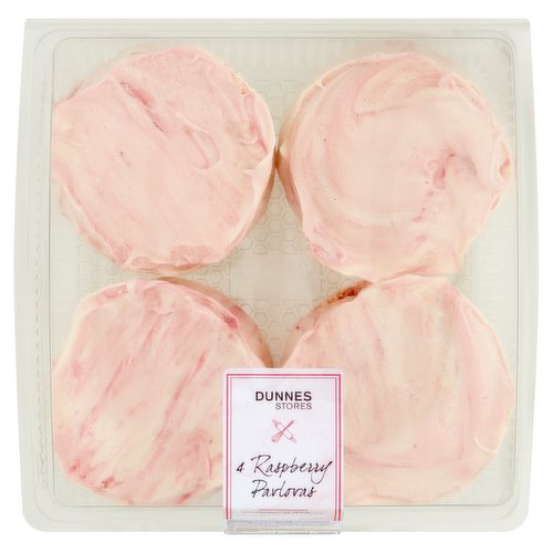 Dunnes Stores 4 Raspberry Pavlovas 172g