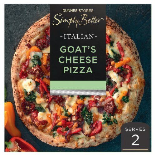 Dunnes Stores Simply Better Italian Goat's Cheese Pizza 550g