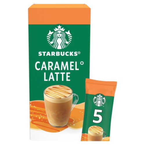 Starbucks Caramel Latte Instant Coffee Sachets 5 x 23g