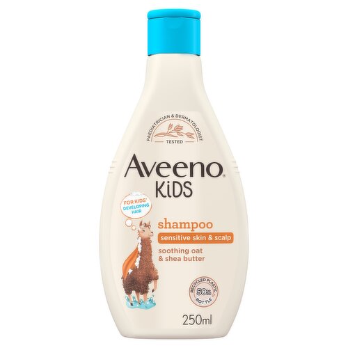 AVEENO KIDS Shampoo 250ml. With Soothing Oat & Shea Butter. Developed for Your little Superhero