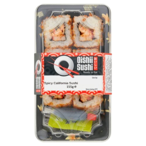 Oishii Sushi Spicy California Sushi 155g