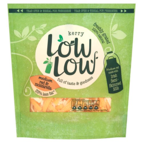 Kerry LowLow Medium Red & Mozzarella 180g