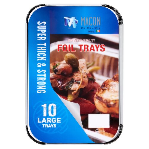 Macon Distributors 10 Large Trays