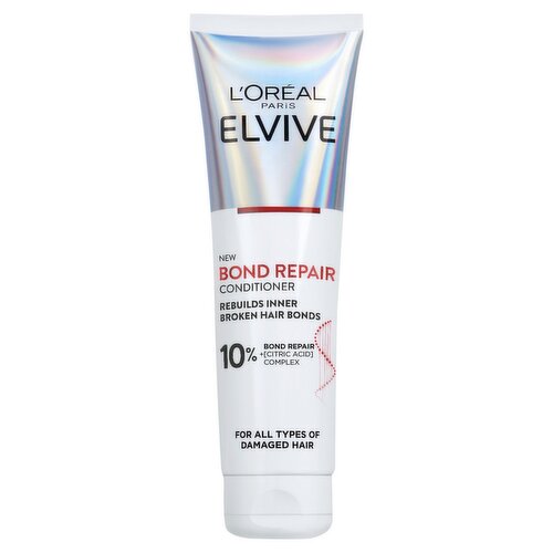 L'Oreal Paris Elvive Bond Repair Conditioner, for Damaged Hair, for Deep Repair, 150ml