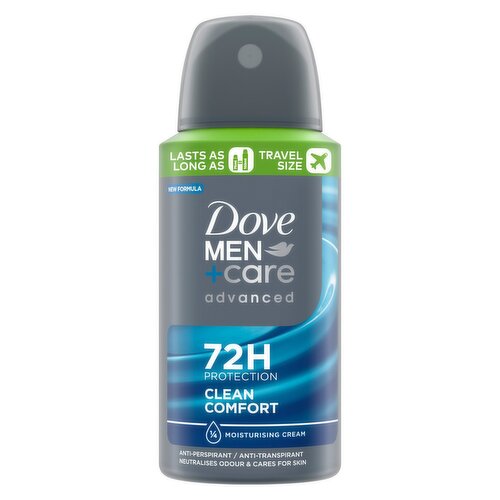 Dove Men+Care Advanced Clean Comfort Anti-Perspirant Aerosol 75 ml