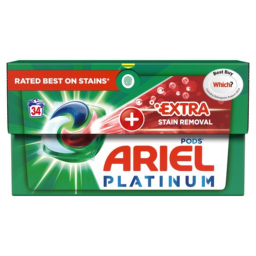 Ariel Platinum PODS Washing Capsules 34 Dunnes Stores