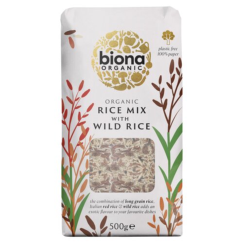 Biona Organic Rice Mix with Wild Rice 500g