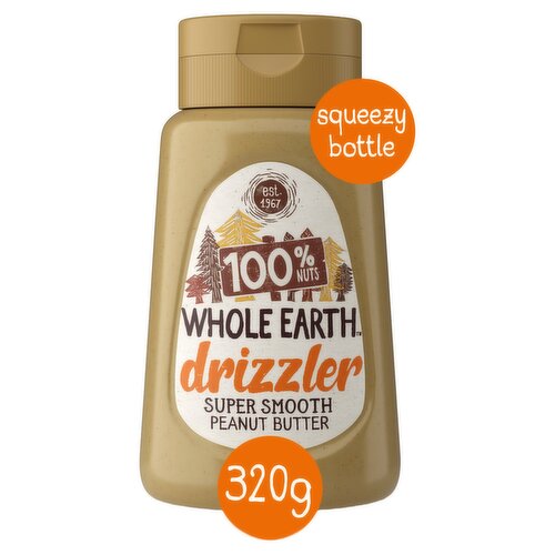 Whole Earth Drizzler Original Peanut Butter 320g