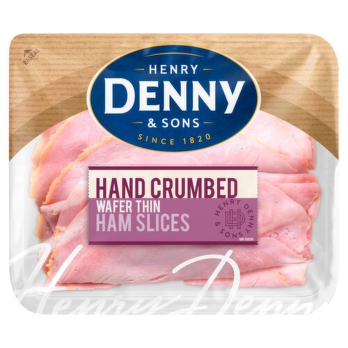 Henry Denny & Sons Slow Cooked Wafer Thin Crumbed Ham 80g