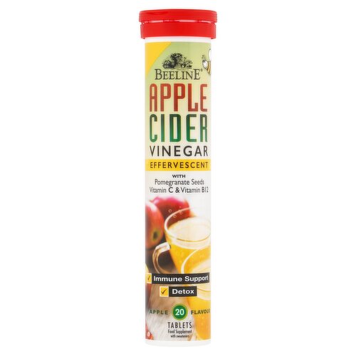 Beeline 20 Apple Cider Vinegar Effervescent Tablets