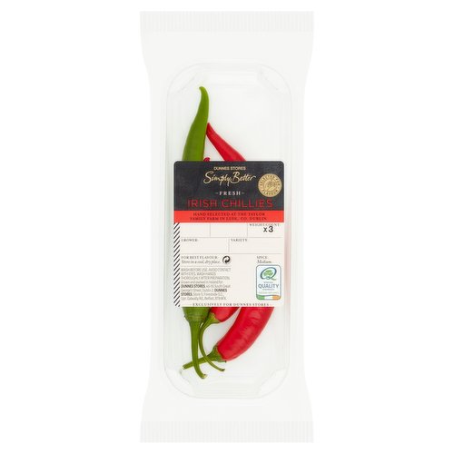 Dunnes Stores Fresh Seasonal Vegetables 3 Fireflame Chillies