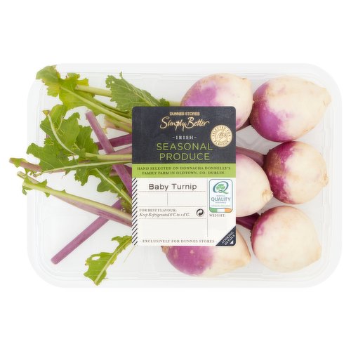 Dunnes Stores Simply Better Irish Seasonal Produce Baby Turnip 200g