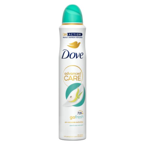 Dove Advanced Care Go Fresh Pear & Aloe Vera Scent Anti-Perspirant Aerosol 200 ml