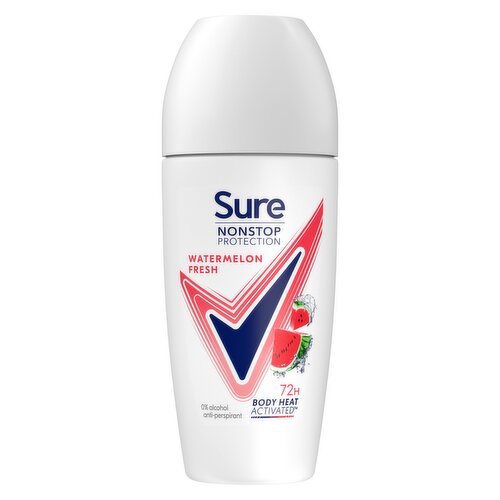 Sure Nonstop Protection Watermelon Fresh Anti-Perspirant Roll On 50 ml