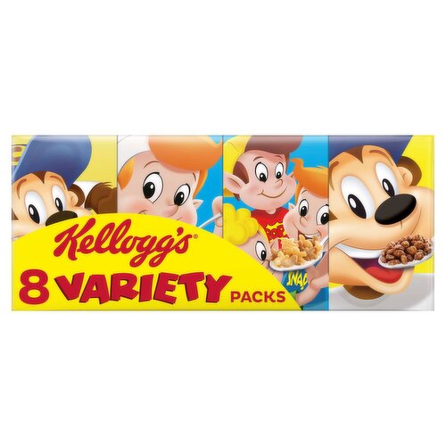 Kellogg's Variety Pack Breakfast Cereal 12 x 196g