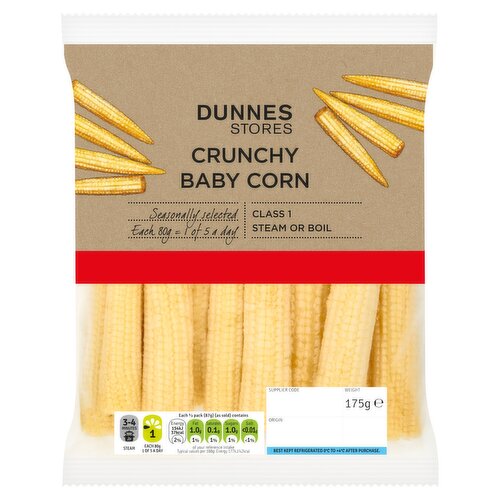 Dunnes Stores Crunchy Baby Corn 175g
