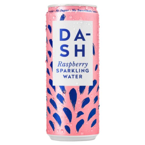 DASH - Raspberry Infused Sparkling Water 330ml