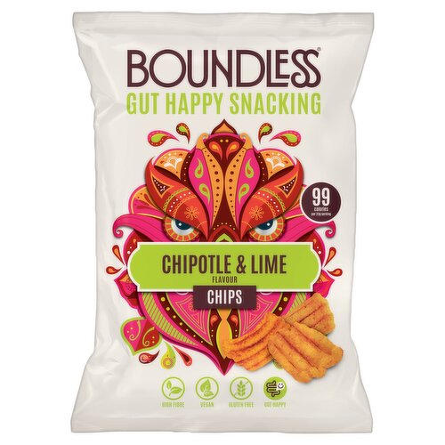 Boundless Chipotle & Lime Flavour Chips 80g