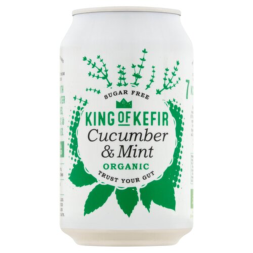 King of Kefir Cucumber & Mint Organic 330ml