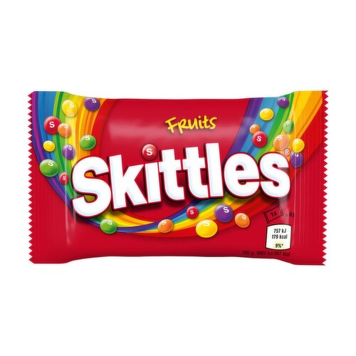 Skittles Fruit Flavoured Sweets Bag 45g