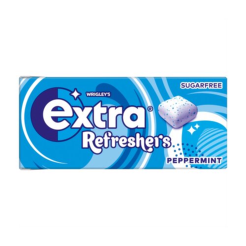 Extra Refreshers Peppermint Sugar Free Chewing Gum x7 Pieces