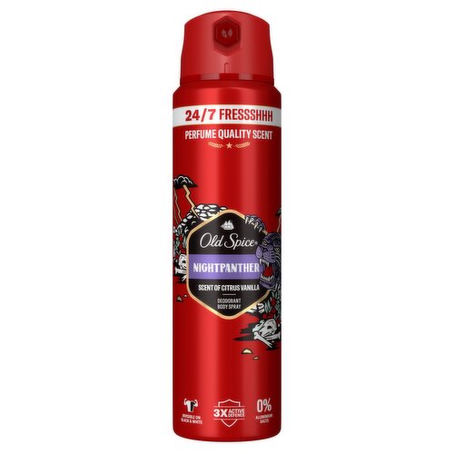 Old Spice Night Panther Deodorant Spray 150ml - Dunnes Stores