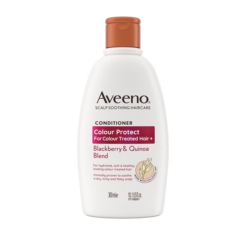 Aveeno Haircare Colour Protect+ Blackberry & Quinoa Blend Conditioner 300ml
