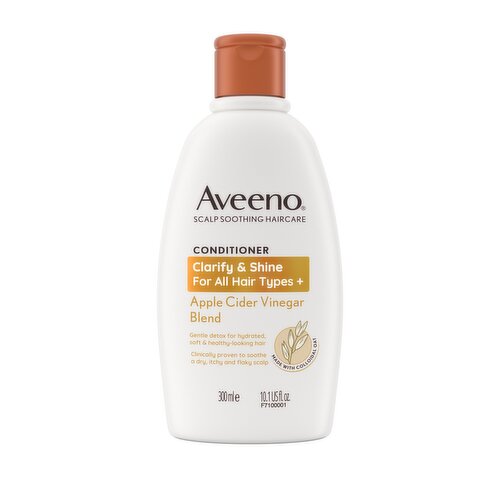 Aveeno Clarify and Shine Apple Cider Vinegar Conditioner 300ml