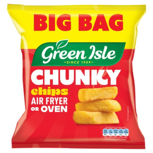 Green Isle Chunky Chips 1.3kg