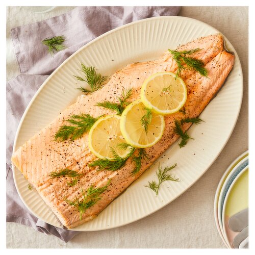 Baxter & Greene Poached Salmon with Lemon Dressing 12 Darnes
