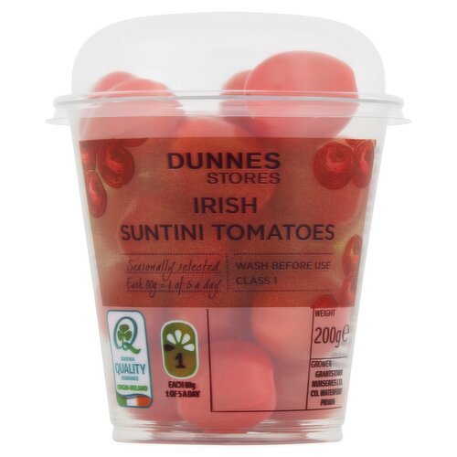 Dunnes Stores Vine Ripened Irish Suntini Tomatoes 200g