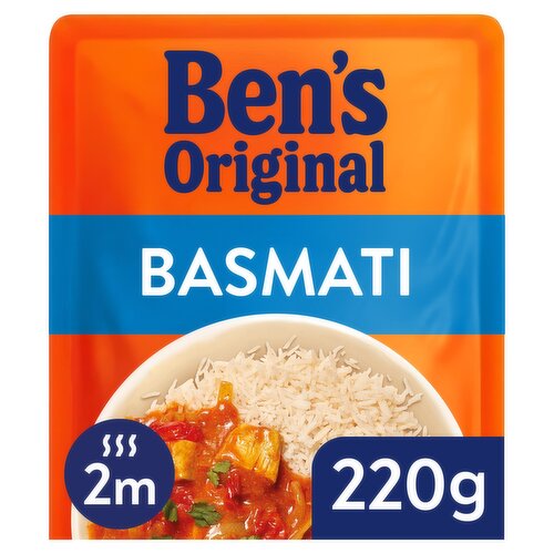 Bens Original Basmati Microwave Rice 220g