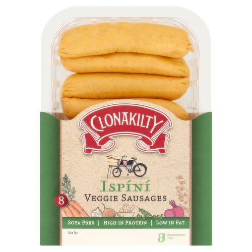 Clonakilty 8 Ispíní Veggie Sausages 272g
