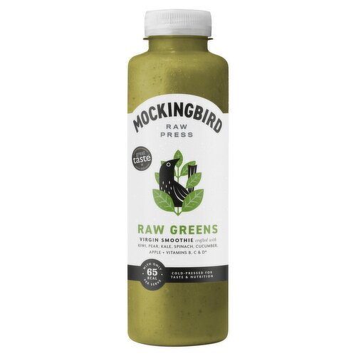 Mockingbird Raw Press Raw Greens Virgin Smoothie 500ml