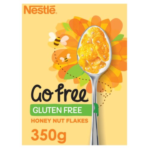 Nestlé Go Free Gluten Free Honeynut Cornflakes Breakfast Cereal 350g