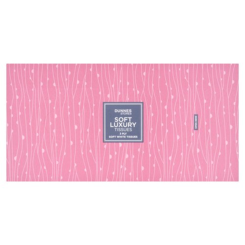 Dunnes Stores Soft Luxury 3 Ply Soft White Tissue