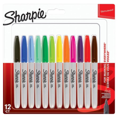 Sharpie 12 Ast Perm Markers
