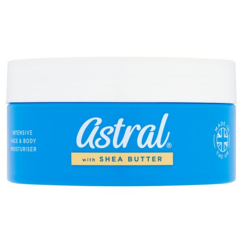 Astral Shea Butter Intensive moisturiser for face and body 200ml