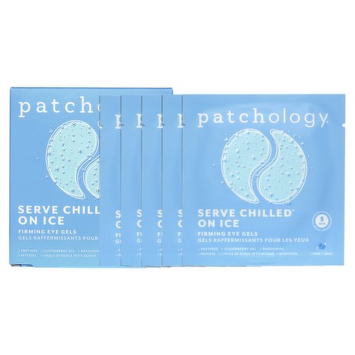 Patchology Iced Hydrogel Eye Gels 5PRx1 78g