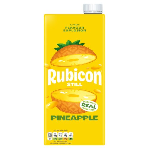 Rubicon Still Pineapple Juice Drink Carton 1L
