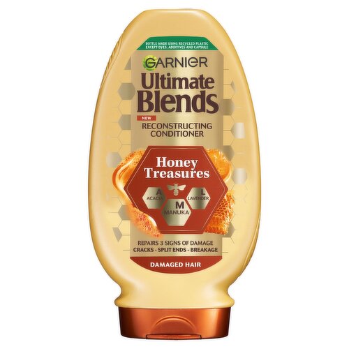 Garnier Ultimate Blends Honey Treasures Conditioner AML Acacia + Lavender + Manuka, 400ml