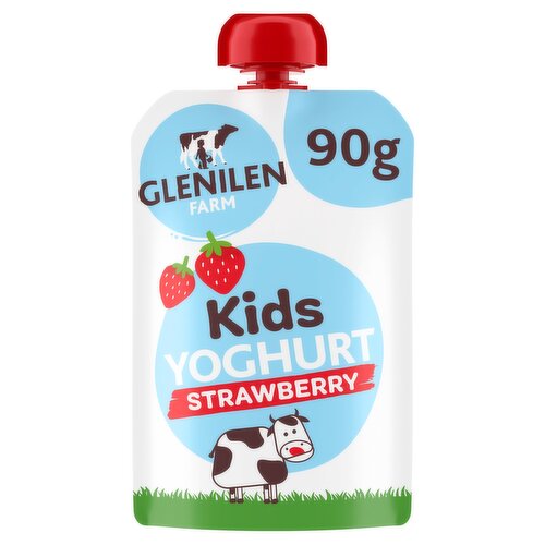 Glenilen Farm Kids Yoghurt Strawberry 90g