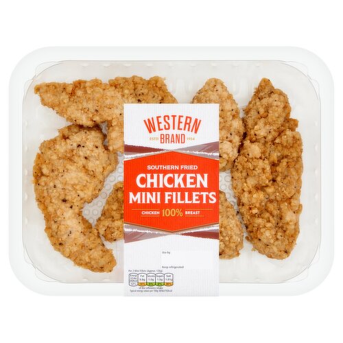  Western Brand Southern Fried Chicken Mini Fillets 300g