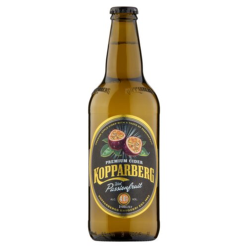 Kopparberg Premium Cider with Passionfruit 500ml