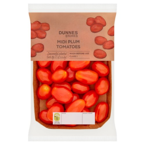 Dunnes Stores Midi Plum Tomatoes 325g